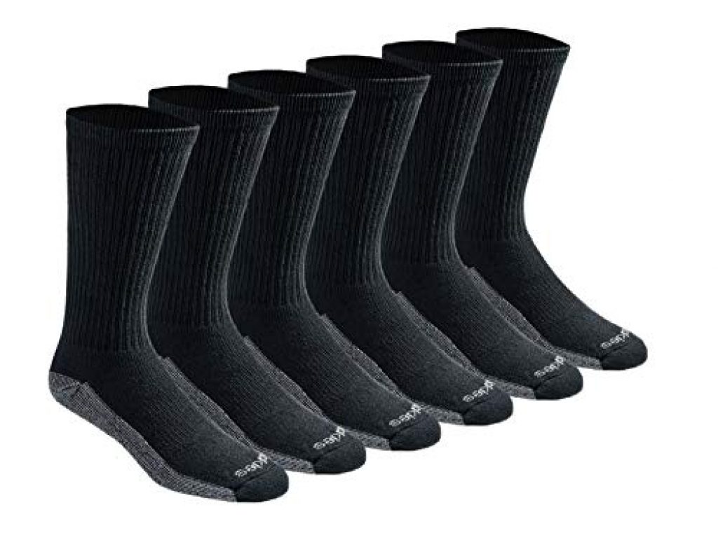 Dickies Men's Dri-tech Moisture Control Crew Socks Multipack