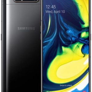 Samsung Galaxy A80 Dual SIM - 128GB, 8GB RAM, 4G LTE, Phantom Black