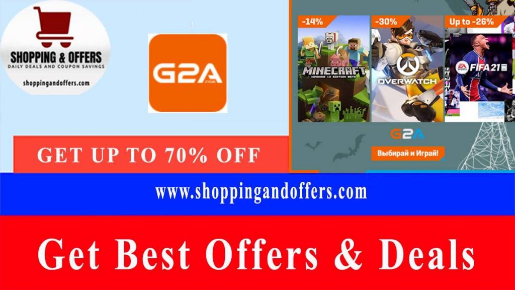 G2A Coupons, Promo code, Offers & Deals