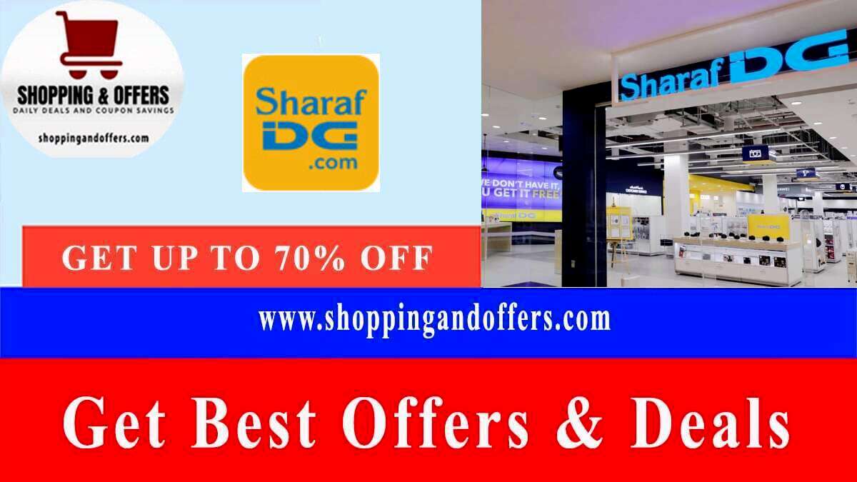 Sharaf DG UAE Coupon Code, Promo Codes & Deals | UP TO 70% OFF Sharaf DG UAE discount codes