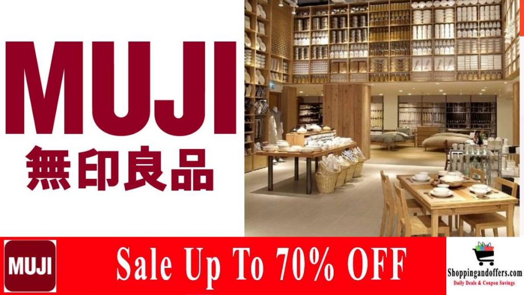 MUJI Coupons, Promo Codes, Offers & Deals