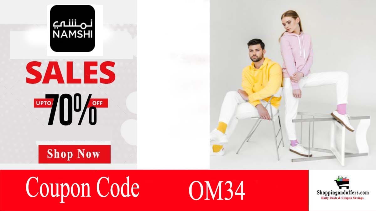 Namshi Coupon Code, Promo Code & Deals