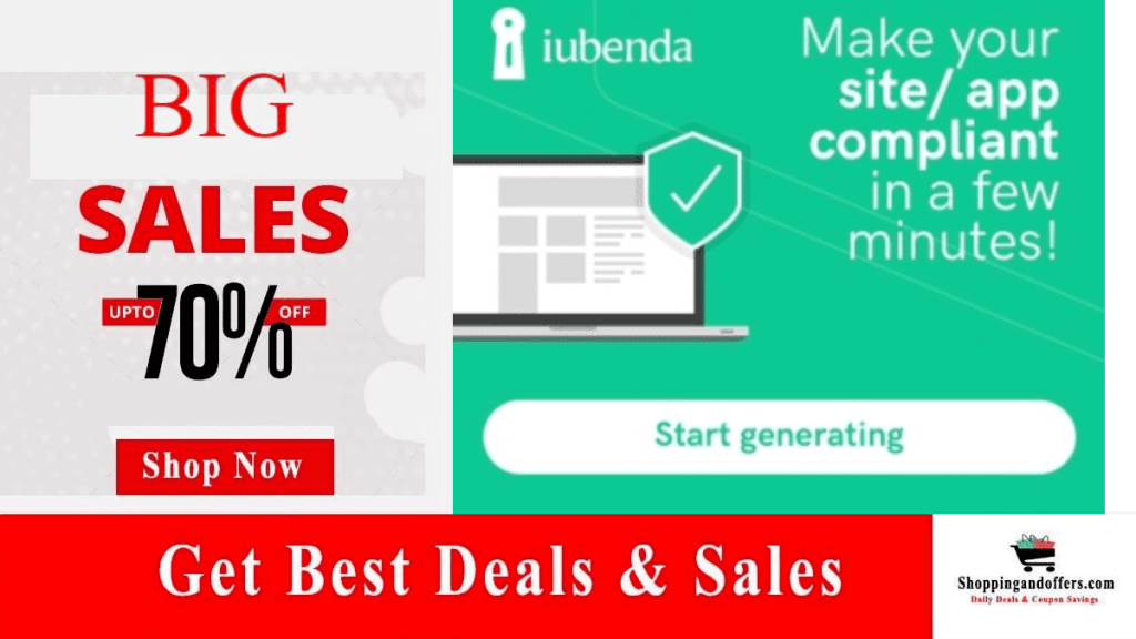 iubenda Coupon Codes and Offers