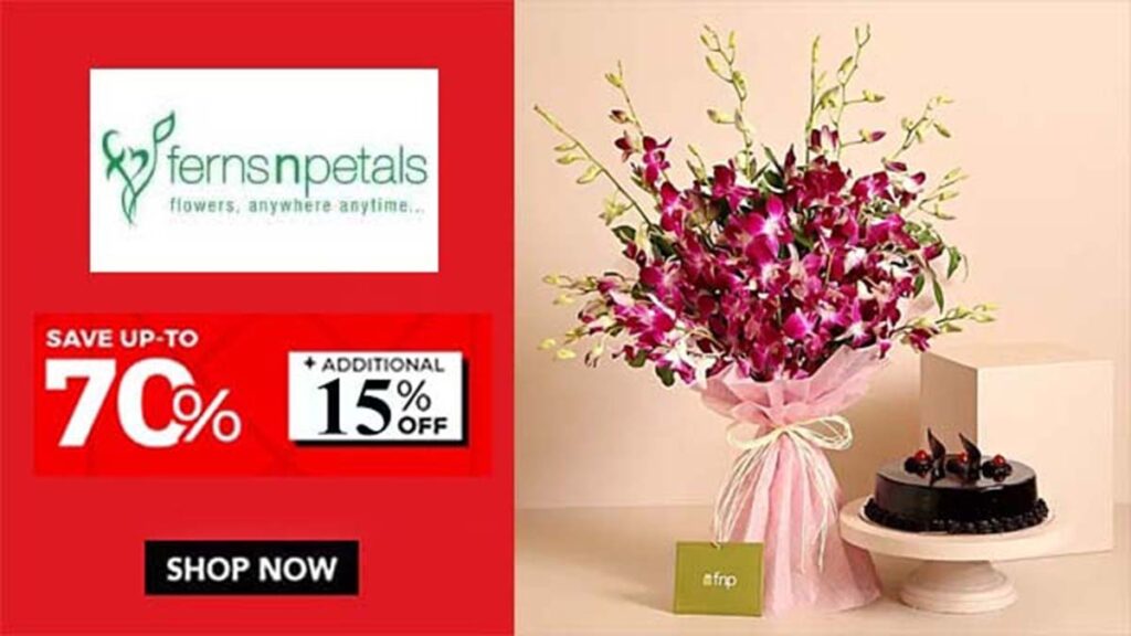 Ferns N Petals Coupons, Discount Codes & Deals