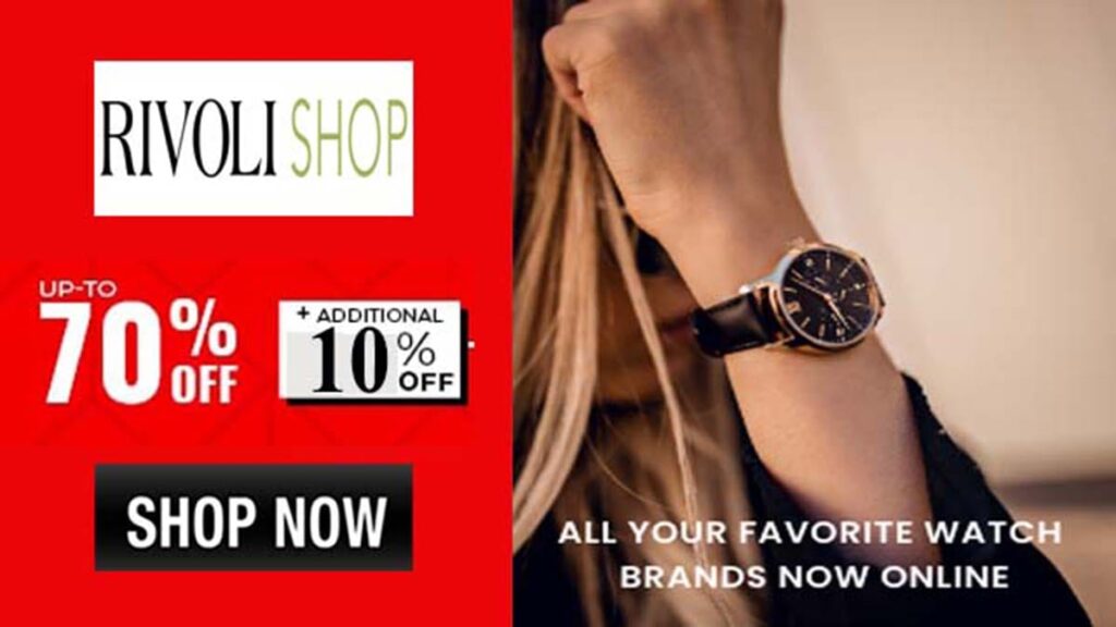 Rivoli Shop Coupon Codes And Offers