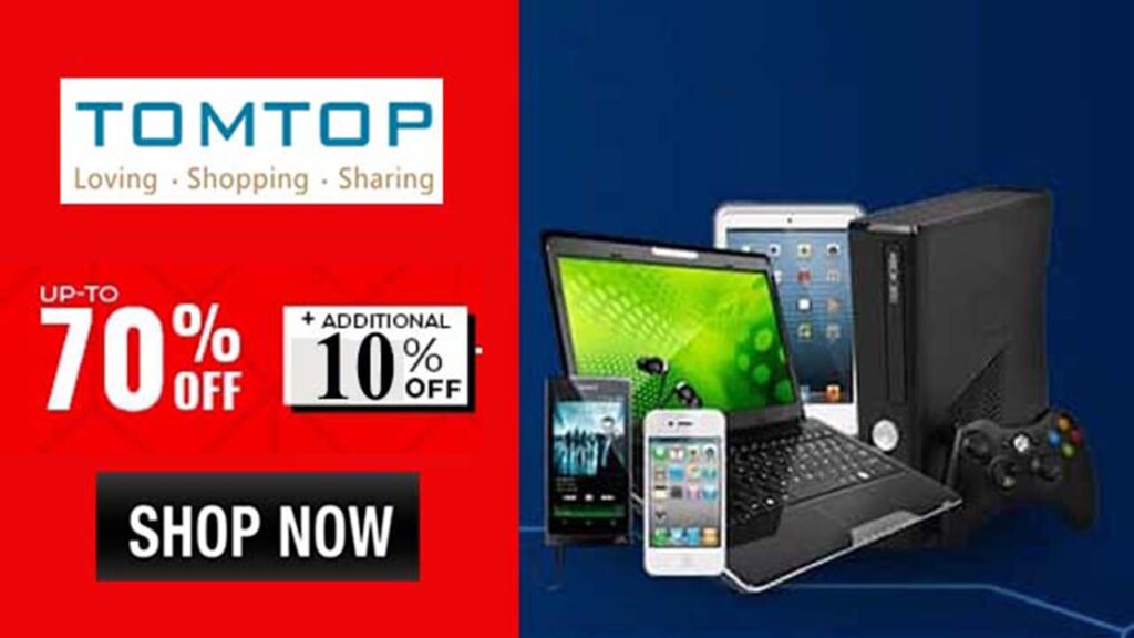 TomTop Coupon Codes & Offers