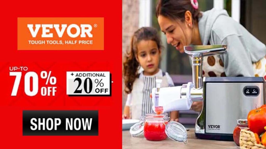 Vevor Coupons, Discount Codes & Deals