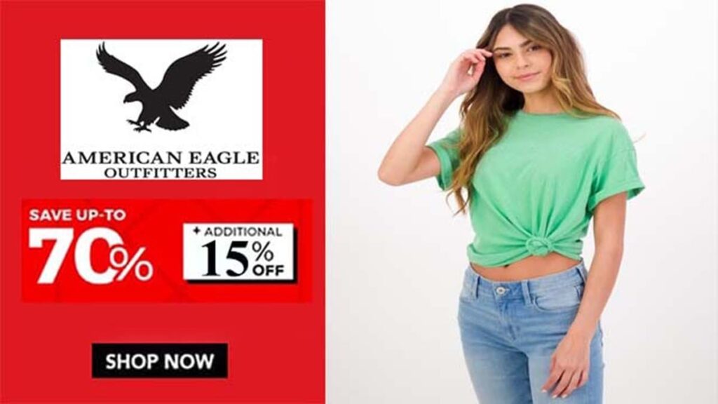 American Eagle Coupon Code, Discount Codes & Deals