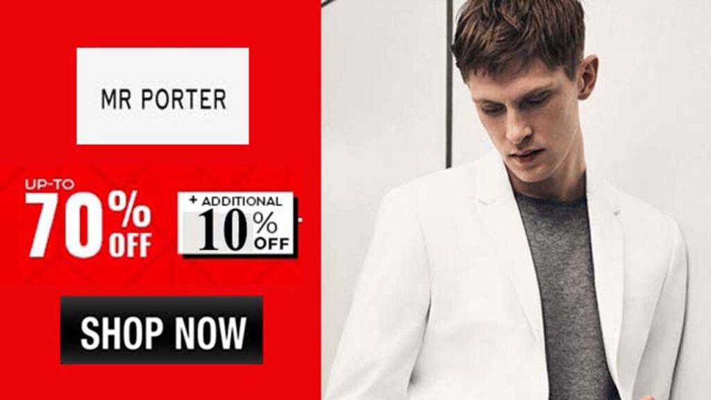 Mr Porter Coupon Codes, Discount Codes & offers