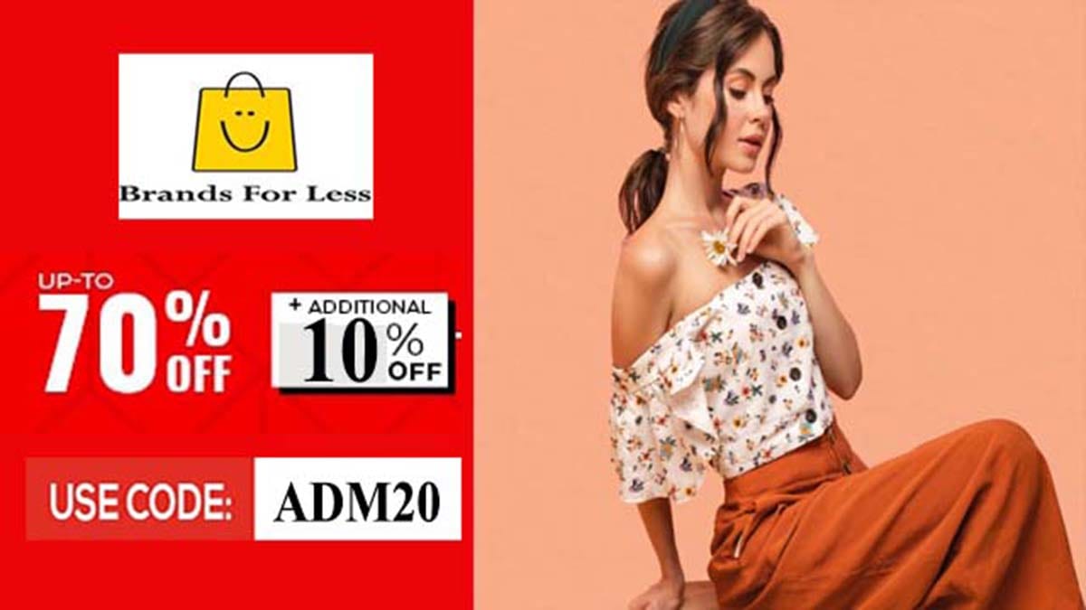 Brands For Less Coupon Code ADM20