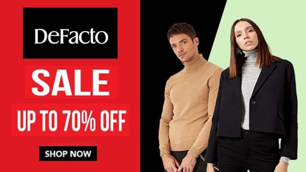 DeFacto Coupon Codes And Discounts