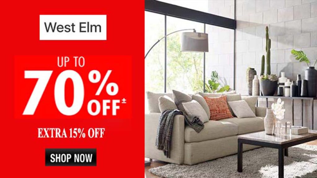 West Elm Coupon Codes And Deals