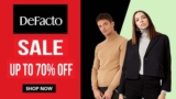 DeFacto Coupon Code | Up To 15% Off First Order