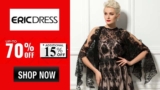 EricDress Coupon Code | Get 15% OFF Orders $209