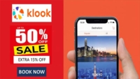 Klook Coupon Code | Extra 5% Off Your 1st App Booking