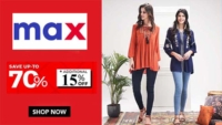 Max Fashion Coupon Code | Extra 10% OFF Site wide