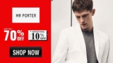 Mr Porter Coupon Code | Extra 10% OFF First Order