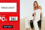 Vogacloset Promo Code | Up to 70% OFF + Extra 20% OFF