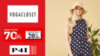 VogaCloset Free Shipping + Extra 15% OFF